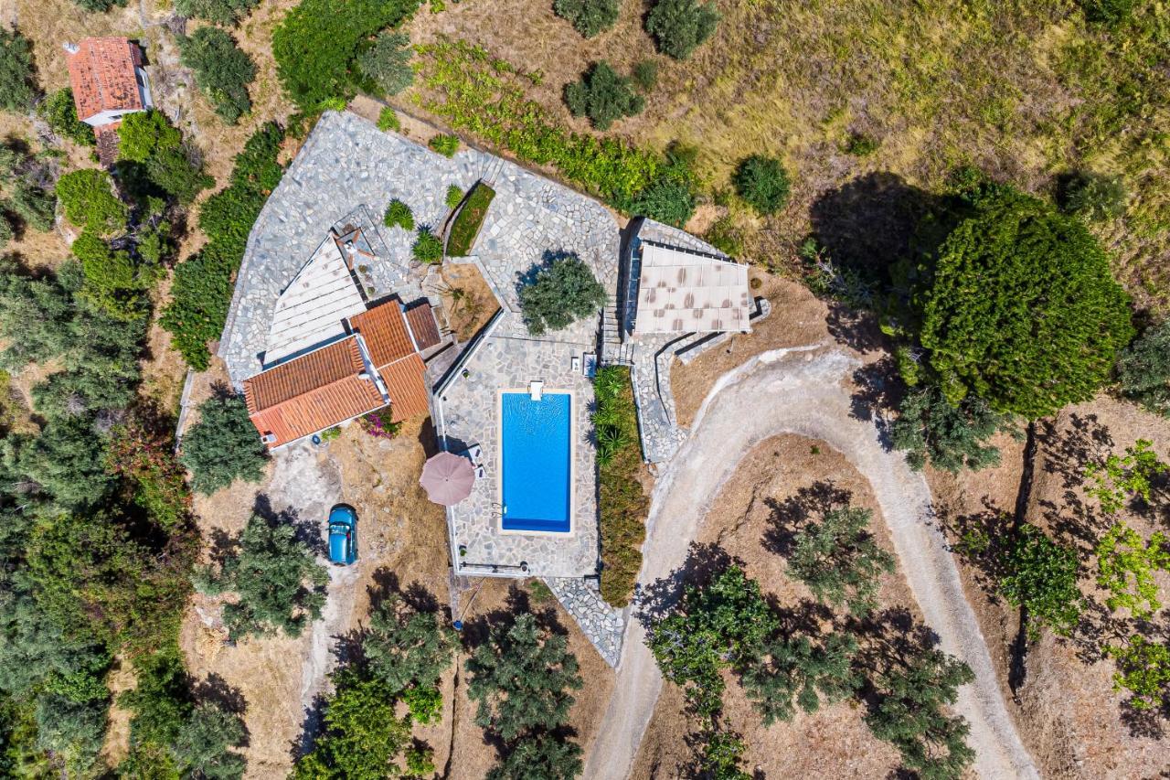 Villa Fotini Kalivi In Raches Panormos  エクステリア 写真