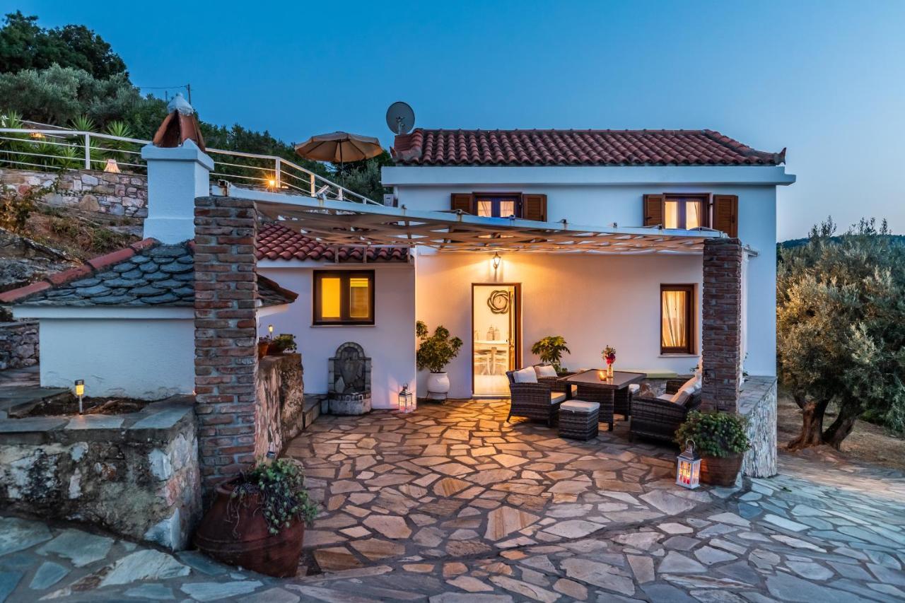 Villa Fotini Kalivi In Raches Panormos  エクステリア 写真