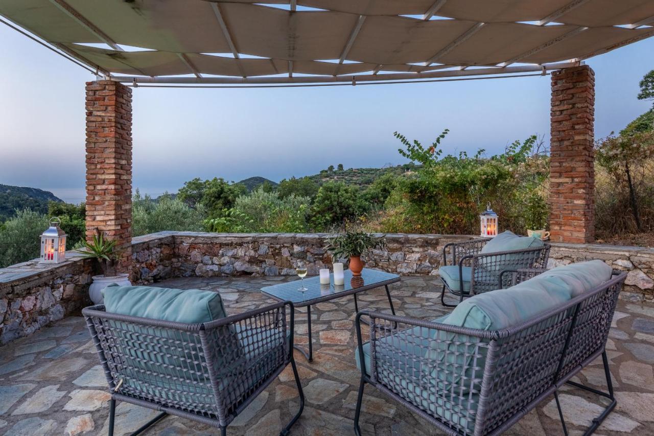Villa Fotini Kalivi In Raches Panormos  エクステリア 写真