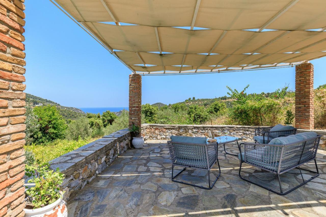 Villa Fotini Kalivi In Raches Panormos  エクステリア 写真