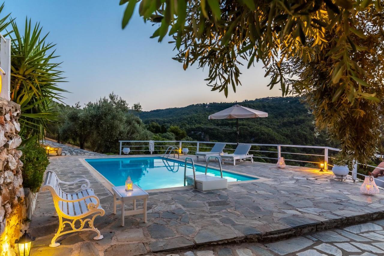 Villa Fotini Kalivi In Raches Panormos  エクステリア 写真