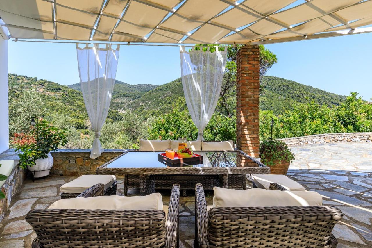 Villa Fotini Kalivi In Raches Panormos  エクステリア 写真