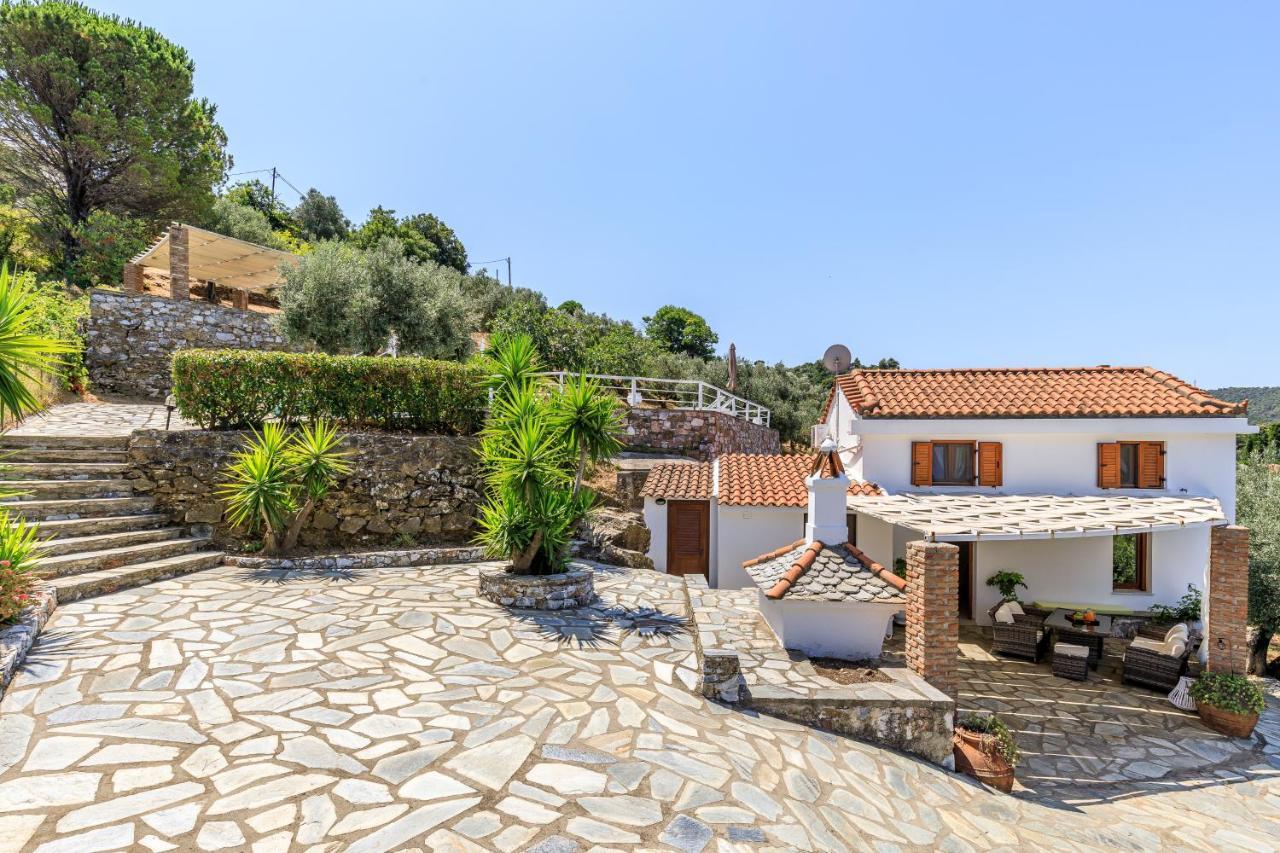 Villa Fotini Kalivi In Raches Panormos  エクステリア 写真