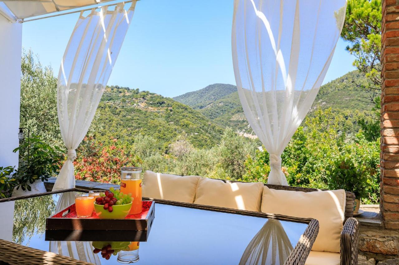 Villa Fotini Kalivi In Raches Panormos  エクステリア 写真