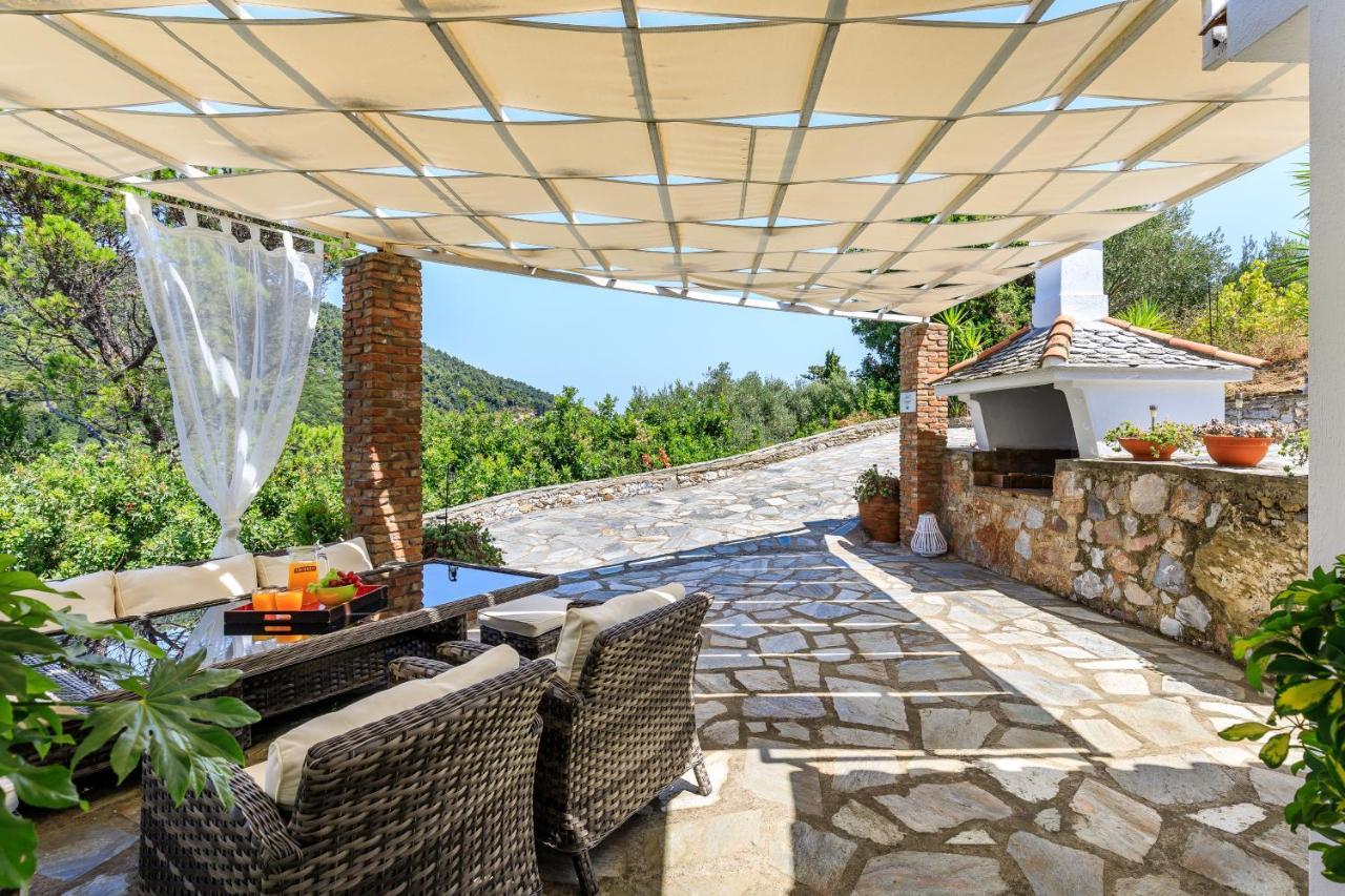Villa Fotini Kalivi In Raches Panormos  エクステリア 写真