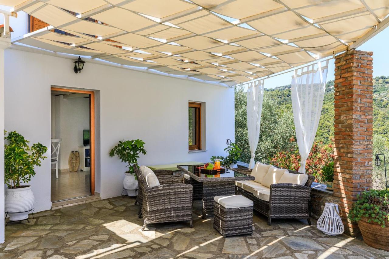 Villa Fotini Kalivi In Raches Panormos  エクステリア 写真
