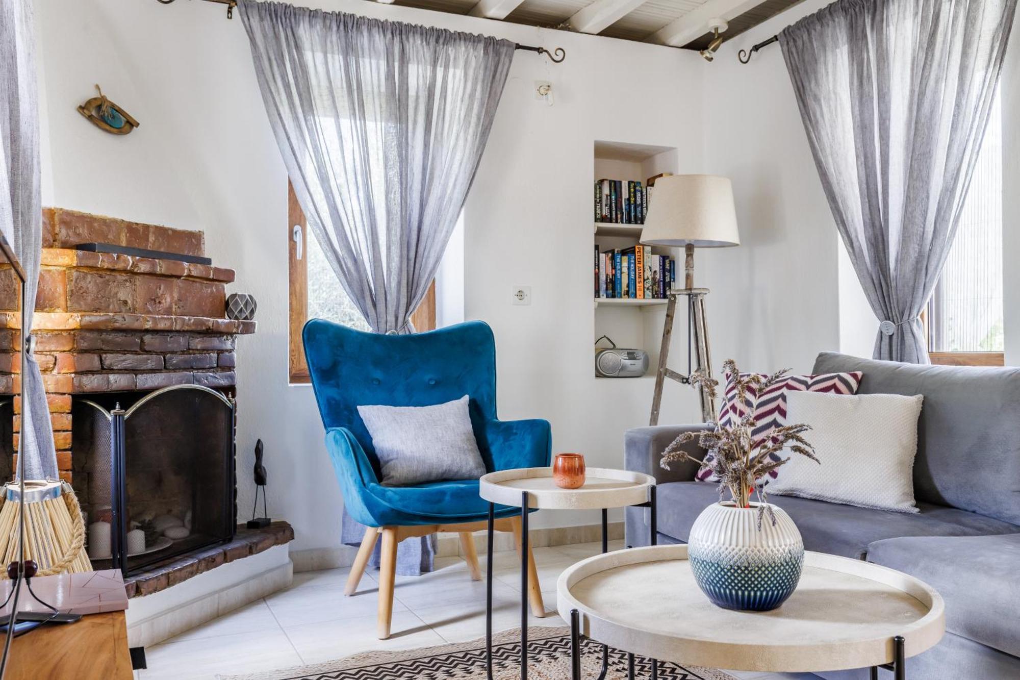 Villa Fotini Kalivi In Raches Panormos  エクステリア 写真