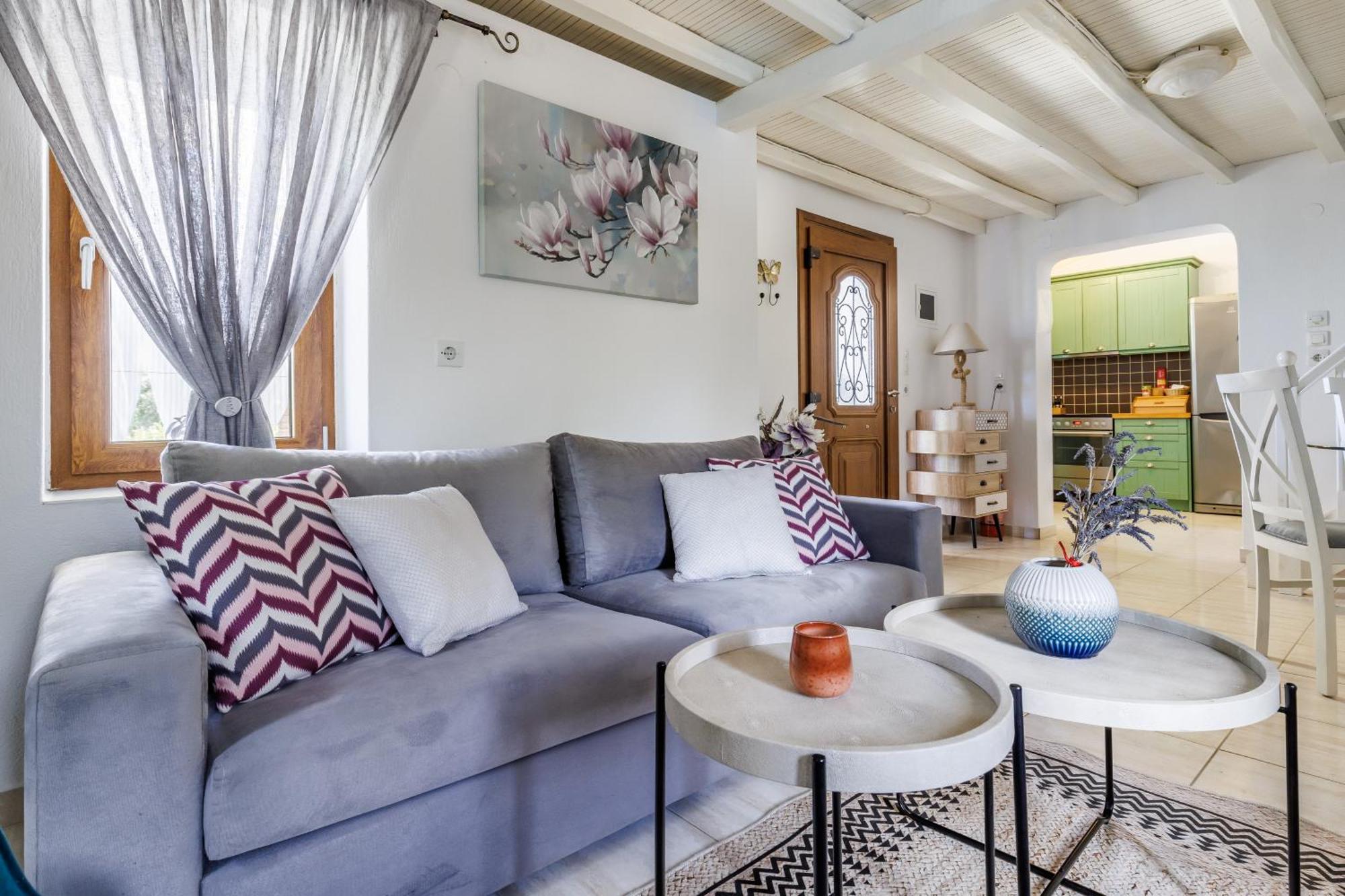 Villa Fotini Kalivi In Raches Panormos  エクステリア 写真